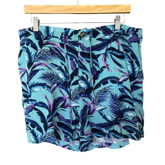 Joe Caribbean Men's Tropical print Comfort Shorts Size XL Resort Vacation - Picture 1 of 4
